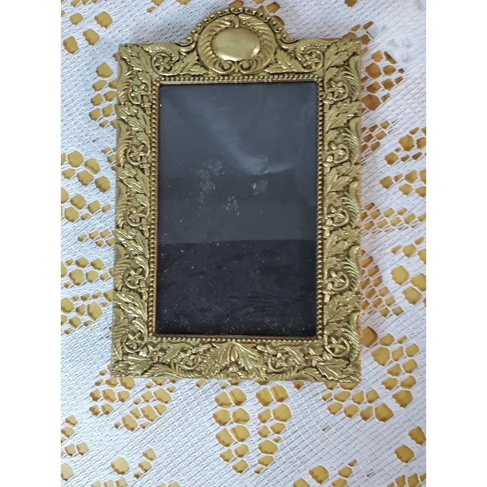 Vintage or Antique Style Ornate Gold Colored Picture Frames 2 in the set